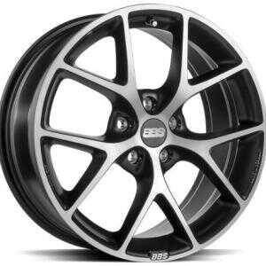 BBS SR Volcano Grey Diam Cut 8.5x19 5/112 ET46 N82