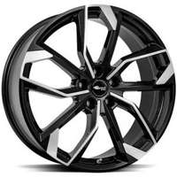 Brock RC34 Black Full Polish 8x18 5/112 ET34 N57.1