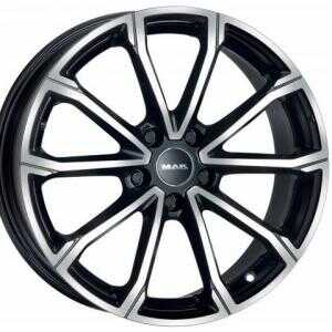 MAK DaVinci Black Polished 7.5x17 5/112 ET51 N57.1