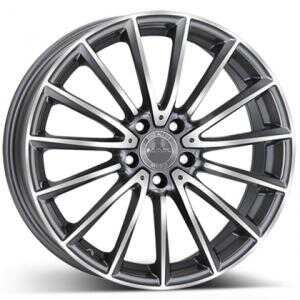 MAK Komet Gunmetal Machined Face 7.5x17 5/112 ET36 N66.6