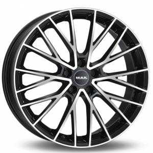 MAK Speciale Black Machined Face 8.5x19 5/120 ET30 N72.6