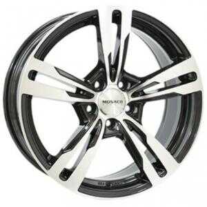 Monaco GP4 Gloss Black Polished 9.5x21 5/112 ET35 N66.5