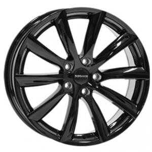 Monaco GP6 Gloss Black 10x20 5/120 ET45 N74.1