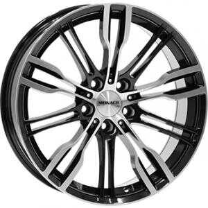 Monaco GP8 Gloss Black  Polished 9x19 5/112 ET27 N66.6