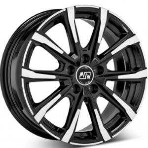 MSW 79 Black Polished 6.5x16 5/114.3 ET50 N67.1